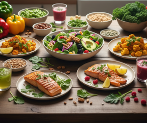 Obraz pokazujący przeciwzapalną dietę