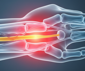 Obraz pokazujący wnętrze nadgarstka